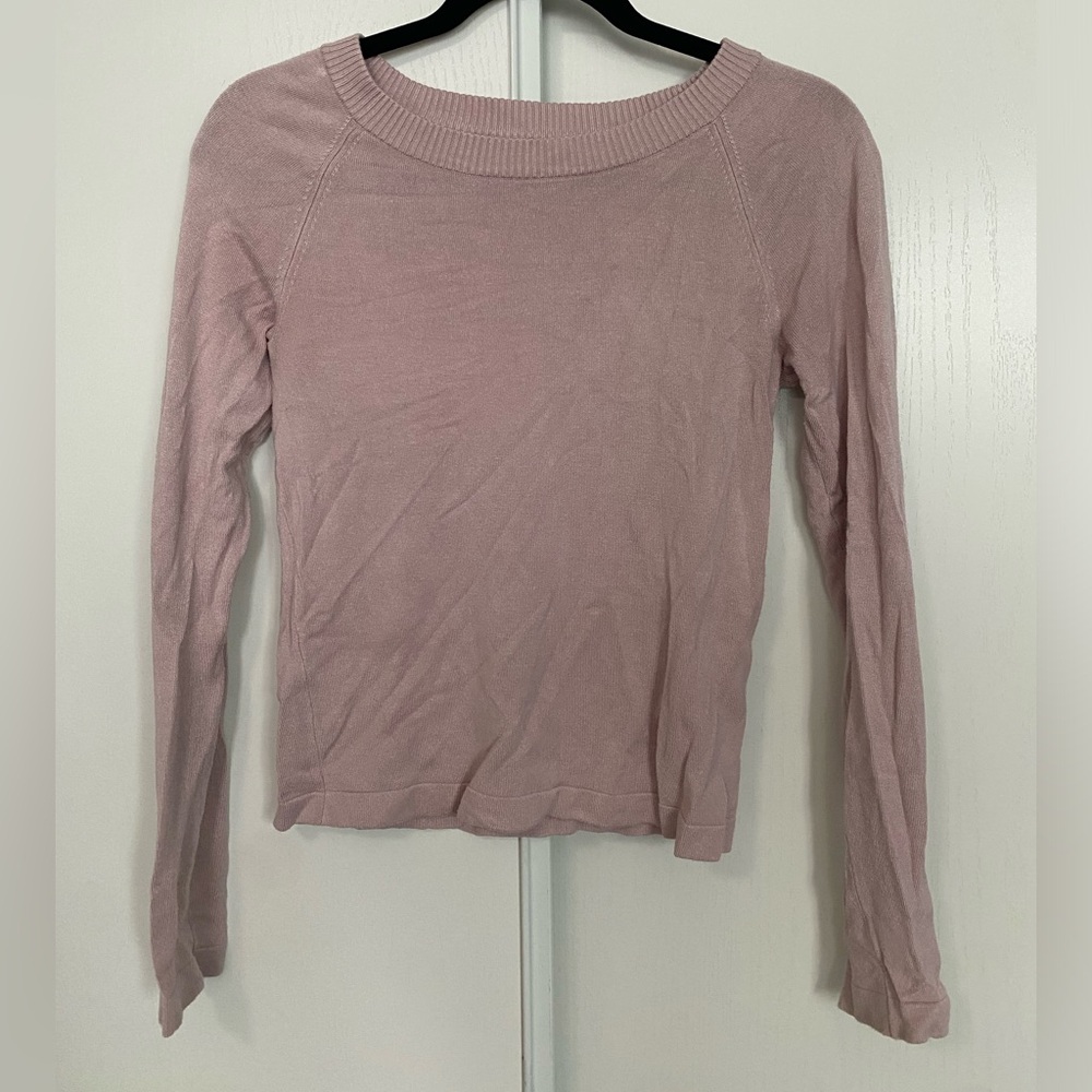 Pink sweater